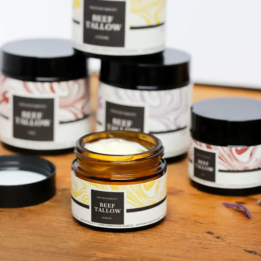 Beef Tallow Zitrone offen