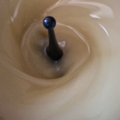 Tallow Creme wird am Wagyuhof in Haag gerührt